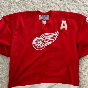 Red Wings Jersey - Federov - Vintage CCM - XL
